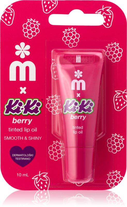 Melem KiKi Strawberry and Raspberry ulei pentru buze 10 ml