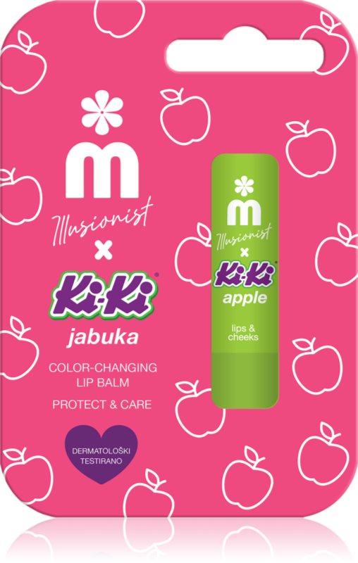 Melem KiKi Apple balsam tonic pentru buze si obraji 4.5 g