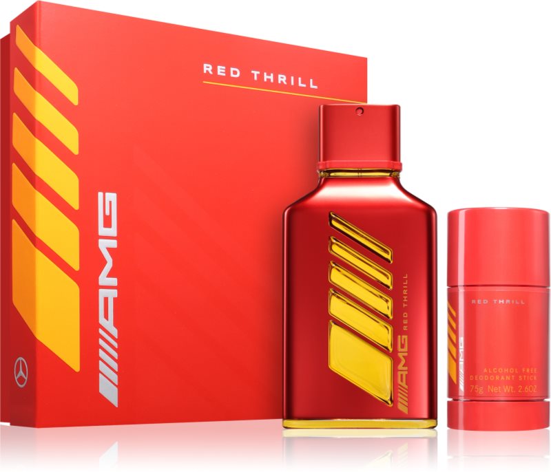 Mercedes-Benz AMG Red Thrill set cadou pentru bărbați