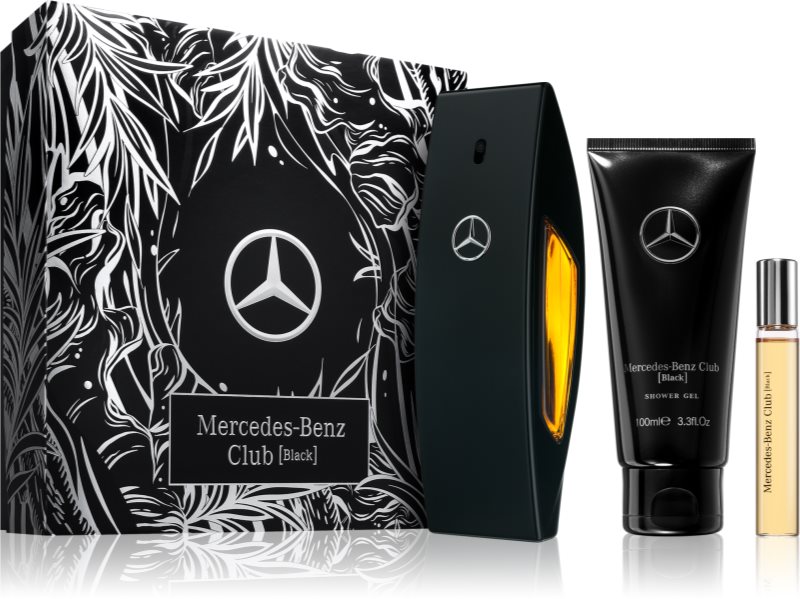 Mercedes-Benz Club Black set cadou pentru bărbați 1 buc