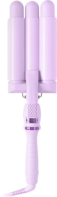 Mermade Cutie Waver 22 mm ondulator triplu pentru păr Lilac 1 buc
