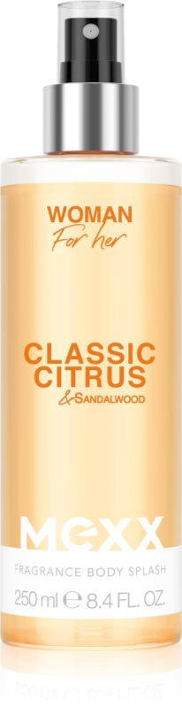 Mexx Woman Classic Citrus & Sandalwood New spray de corp racoritor pentru femei 250 ml