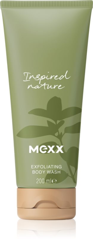 Mexx Inspired Nature gel de dus exfoliant produs parfumat 200 ml