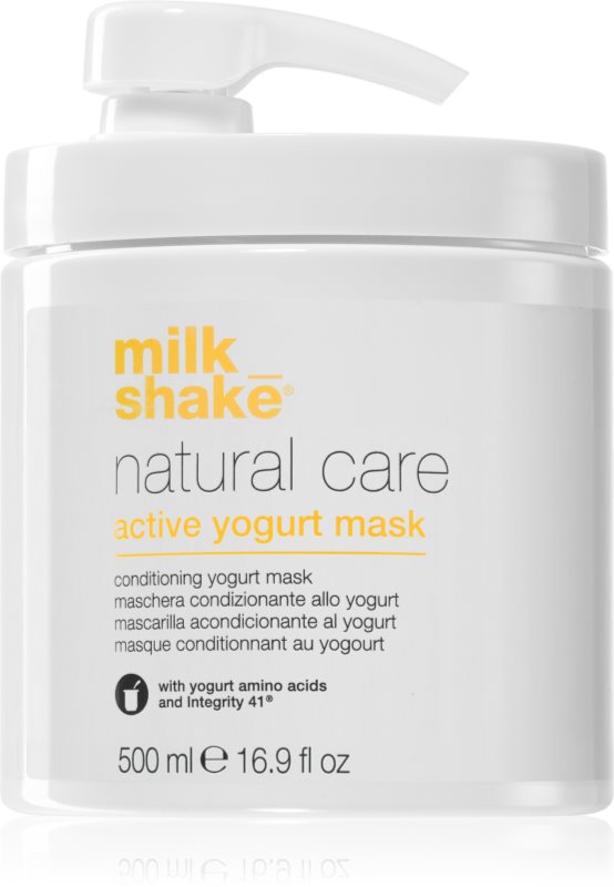 milk_shake® Natural Care Active Yogurt masca de iaurt activa pentru păr 500 ml