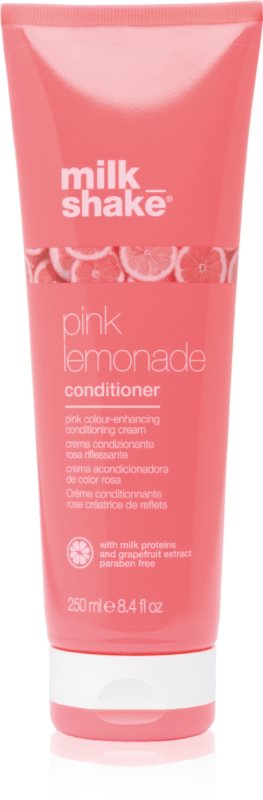 milk_shake® Pink Lemonade Conditioner balsam nuanțator pentru par blond