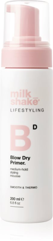 milk_shake® Lifestyling Blow Dry Primer spumă protectoare pentru coafare 200 ml
