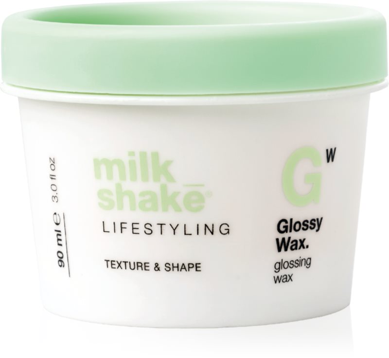 milk_shake® Lifestyling Glossy Wax ceară pentru definire și strălucire 90 ml