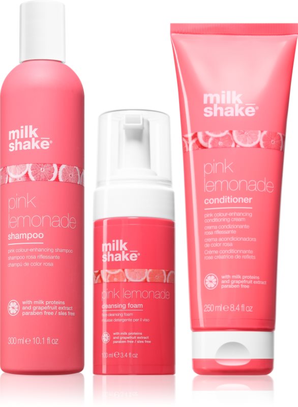 milk_shake® Pink Lemonade Set set pentru parul blond cu suvite