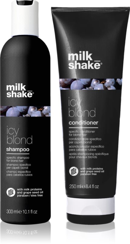 milk_shake® Icy Blond Duo Pack set pentru parul blond cu suvite