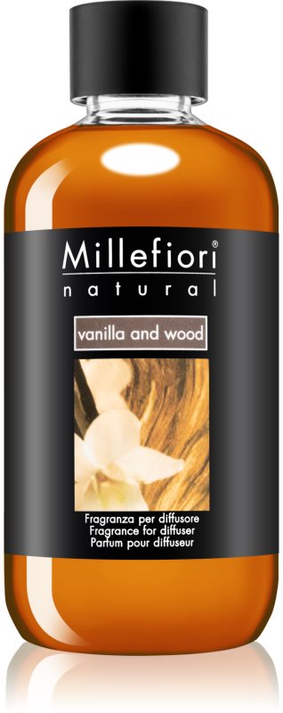 Millefiori Milano Vanilla & Wood reumplere în aroma difuzoarelor