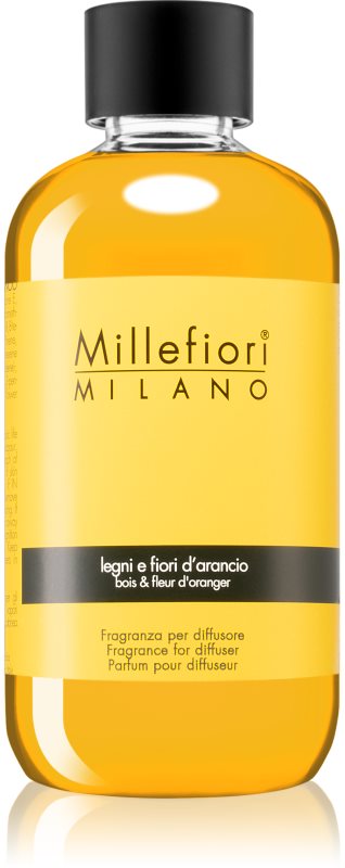 Millefiori Milano Legni e Fiori D'Arancio reumplere în aroma difuzoarelor 250 ml