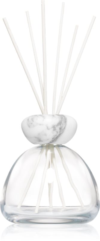 Millefiori Air Design Marble Glass Clear aroma difuzor fara rezerva Black Cap