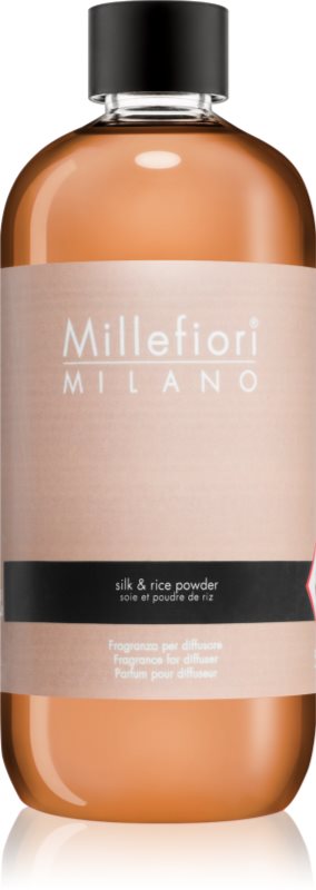 Millefiori Milano Silk & Rice Powder reumplere în aroma difuzoarelor 500 ml