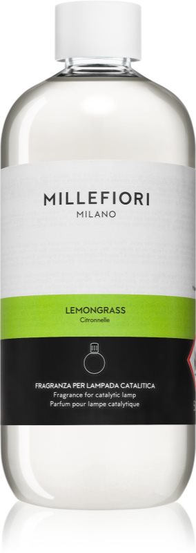 Millefiori Lemon Grass rezervă lichidă pentru lampa catalitică 500 ml
