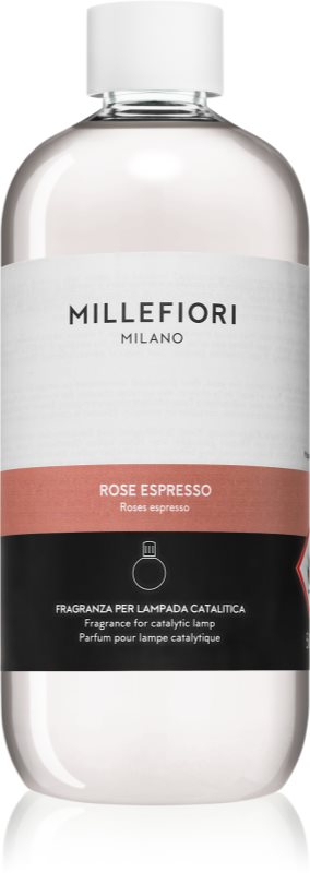 Millefiori Rose Espresso rezervă lichidă pentru lampa catalitică 500 ml