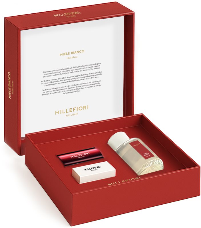 Millefiori Miele Bianco set cadou