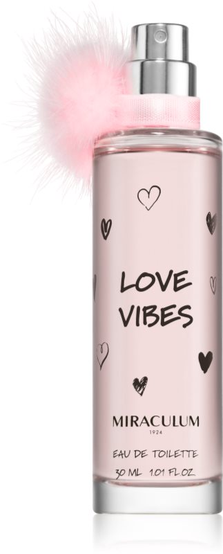 Miraculum Girls Collection Love Vibes Eau de Toilette pentru femei 30 ml