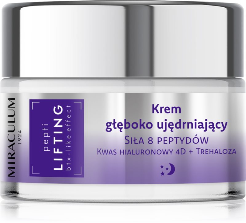 Miraculum Pepti Lifting deep-firming cream night crema cu efect de lifting 50 ml