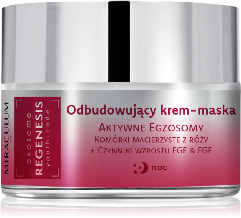 Miraculum Exosome Regenesis cremă-mască de noapte regeneratoare pentru regenerare 50 ml