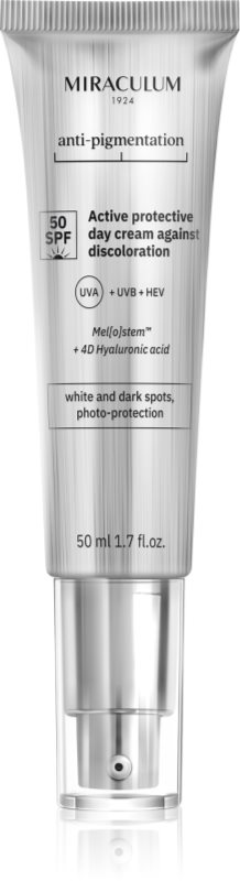 Miraculum Anti- Pigmentation SPF 50 crema de zi protectoare impotriva petelor SPF 50 50 ml