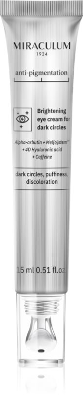 Miraculum Anti- Pigmentation cremă iluminatoare împotriva cearcănelor și a pungilor de sub ochi 15 ml