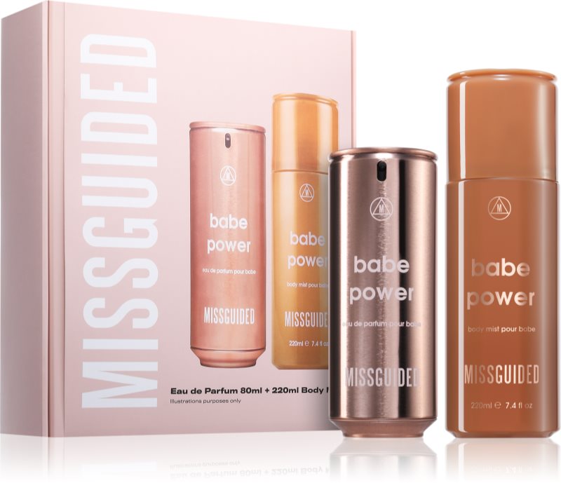 Missguided Babe Power set cadou pentru femei