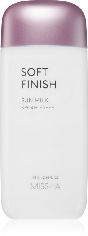 Missha All Around Safe Block Soft Finish fluid pentru uniformizare SPF 50+ 70 ml
