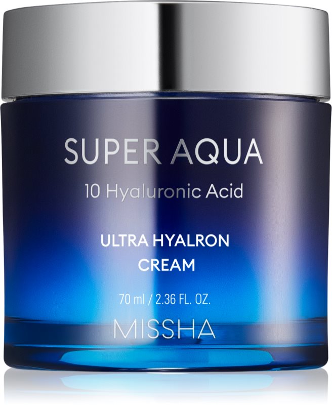 Missha Super Aqua 10 Hyaluronic Acid crema de fata hidratanta 70 ml
