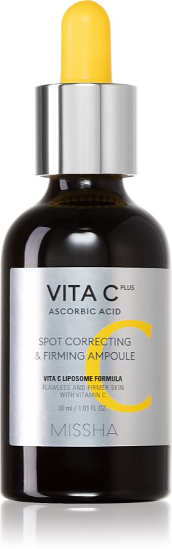 Missha Vita C Plus ser antioxidant pentru un ten mai ferm impotriva petelor 30 ml