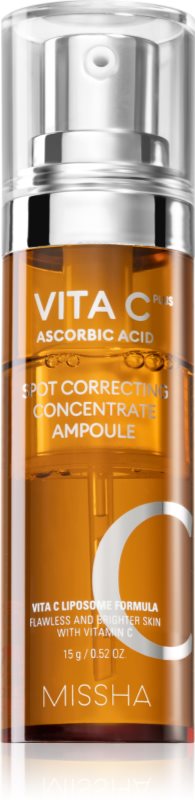 Missha Vita C Plus ser stralucire cu vitamina C impotriva petelor 15 g