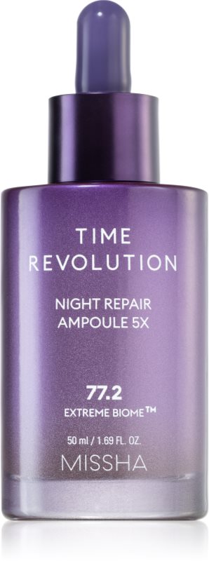 Missha Time Revolution Night Repair Ampoule tratament de noapte intensiv cu efect antirid 50 ml
