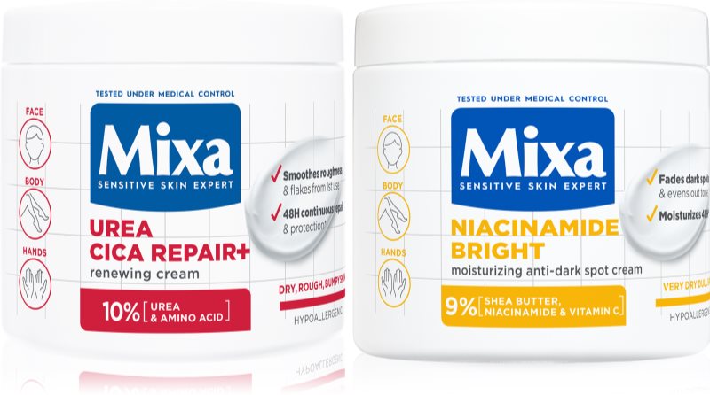 Mixa Sensitive Skin Expert set pentru regenerarea pielii