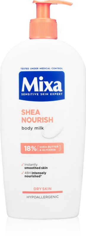 Mixa Intense Nourishment lotiune de corp hranitoare pentru piele foarte uscata 400 ml