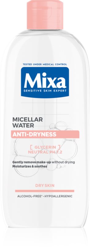 Mixa Anti-Dryness apa micelara importiva iritatiilor si uscarea pielii 400 ml