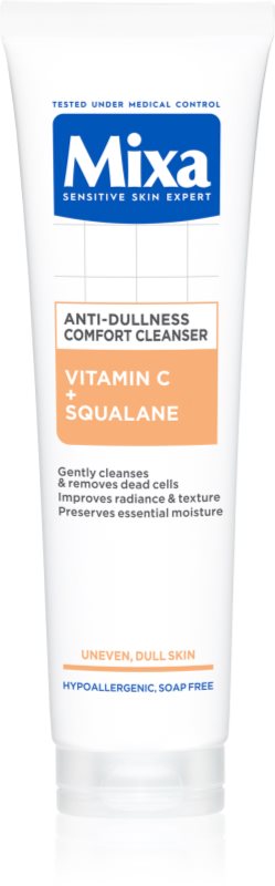 Mixa Anti-Dark Spot gel de curatare facial cu vitamina C 150 ml