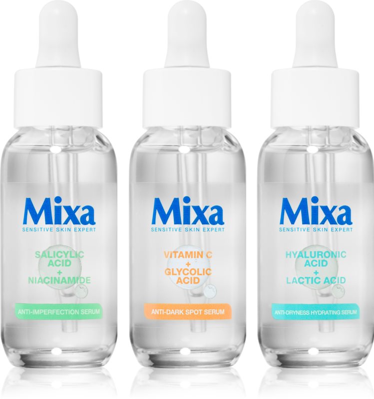 Mixa Sensitive Skin Expert Set set pentru îngrijirea tenului 3x30 ml