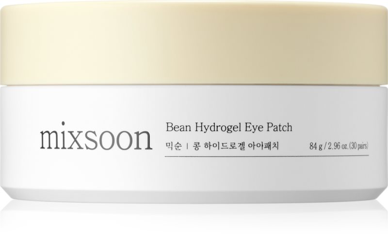 mixsoon Bean Hydrogel Eye Patch masca hidrogel pentru ochi pentru strălucirea și netezirea pielii 2x30 buc