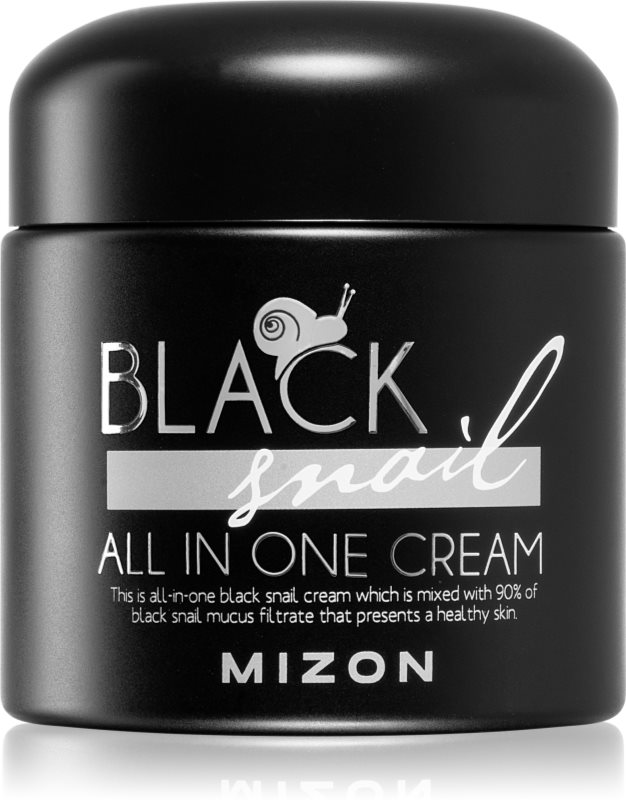 Mizon Black Snail All in One cremă pentru față cu extract de melc 90%