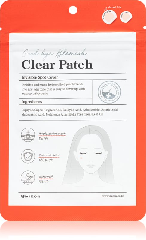 Mizon Good Bye Blemish Clear Patch plasture de curatare impotriva acneei 44 buc