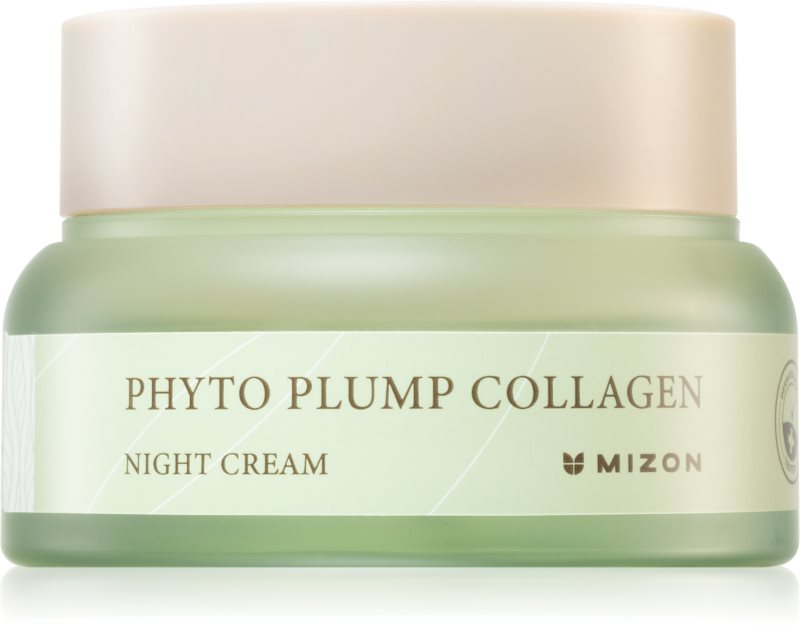 Mizon Phyto Plump Collagen Crema de noapte hidratanta anti-rid cu efect calmant 50 ml