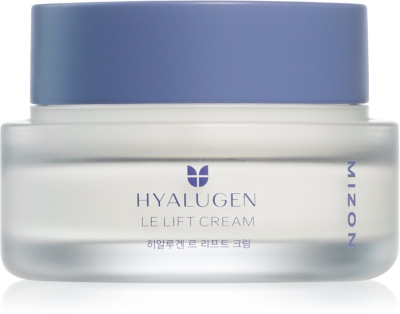 Mizon Hyalugen Le Lift Cream crema anti-rid pentru netezire pentru nutriția tenului și menținerea hidratării naturale a acestuia 50 ml