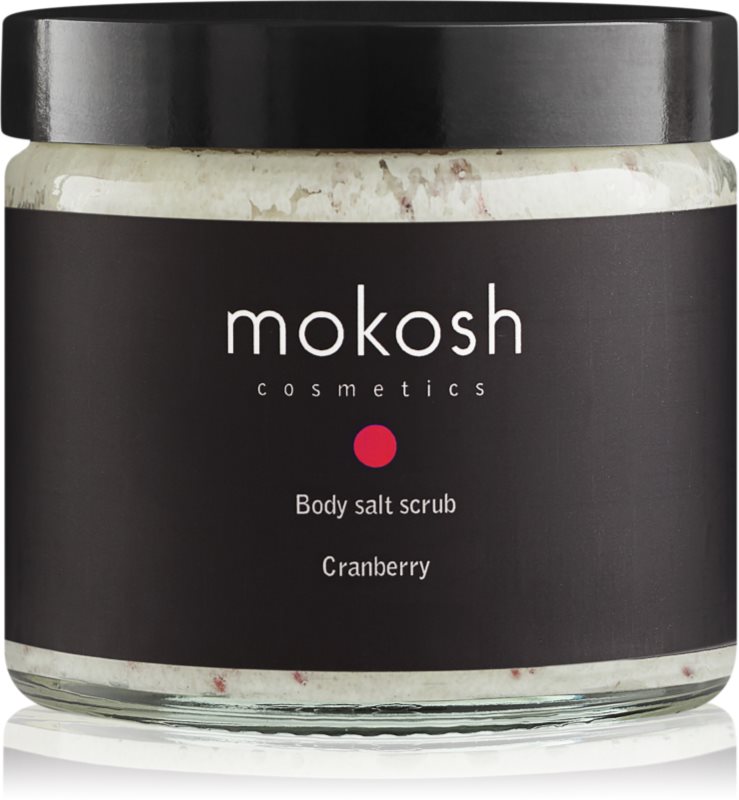 Mokosh Cranberry peeling corporal cu saruri 300 g