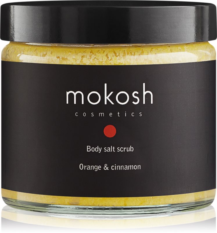 Mokosh Orange & Cinnamon sare pentru exfoliere pentru corp 250 ml