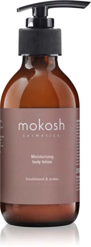 Mokosh Sandalwood & Amber loțiune de corp hidratantă 200 ml