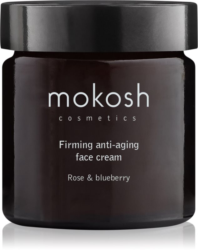 Mokosh Rose & Blueberry crema de fata cu efect de fermitate anti-îmbătrânire 60 ml