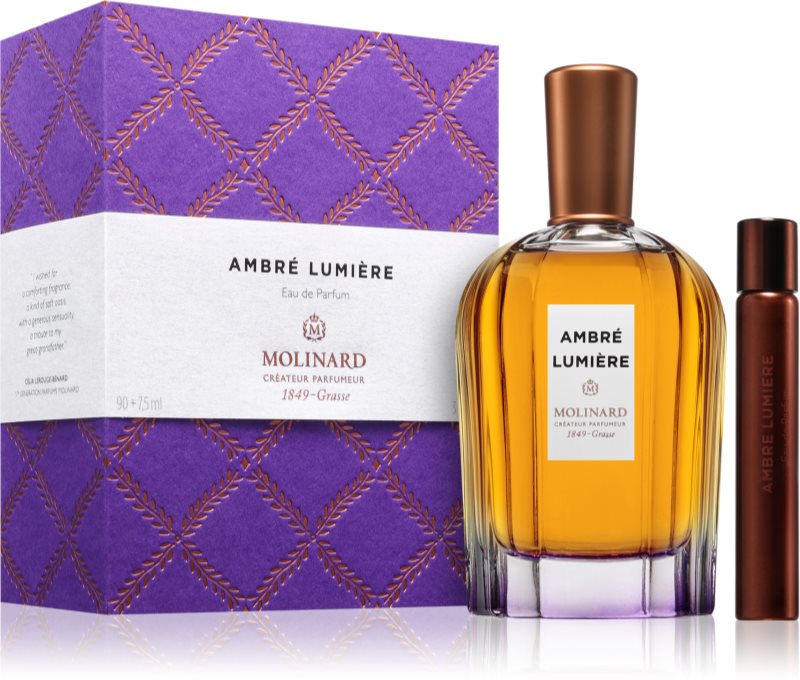 Molinard Ambré Lumière set unisex