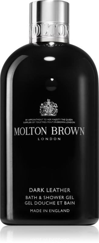 Molton Brown Dark Leather Bath & Shower Gel dus relaxant si gel de baie 300 ml