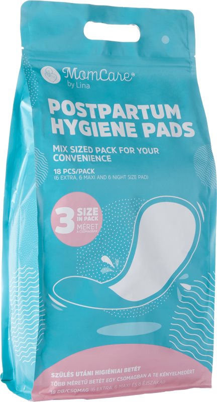 MomCare by Lina Postpartum Pads absorbante postnatale 18 buc
