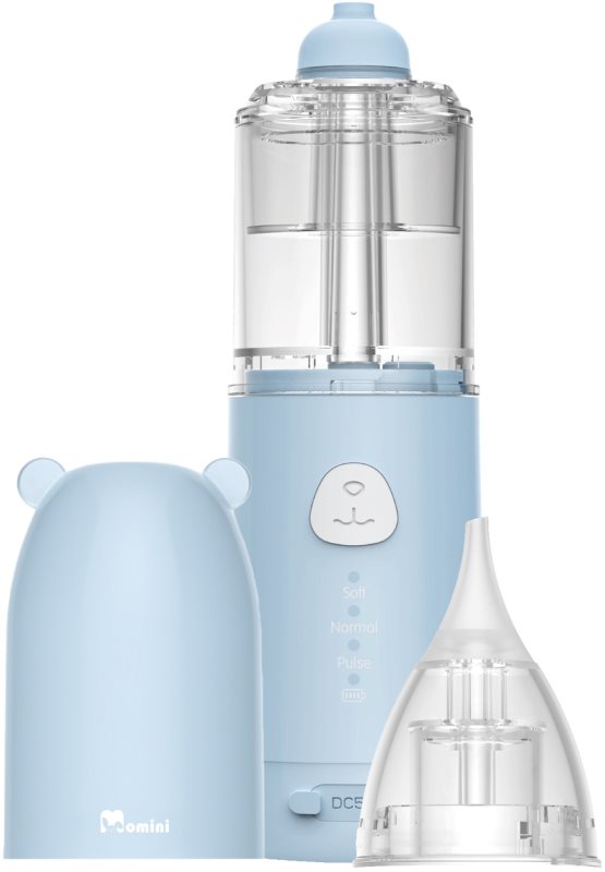 Momini Automatic Irrigator And Aspirator 2 in 1 NanoFlush aspirator nazal pentru copii electrică 1 buc