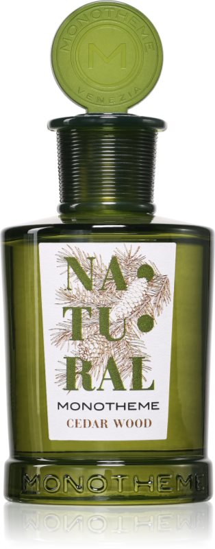 Monotheme Natural Cedar Wood Eau de Toilette Vaporisateur Eau de Toilette unisex 100 ml